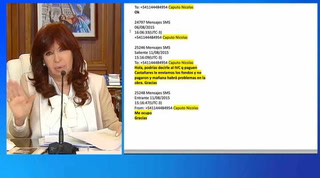 Cristina Kirchner: "Estoy tan familiarizada que en cualquier momento le digo 'Felicidades Nicky' "