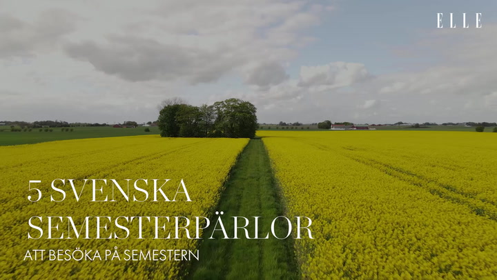 VIDEO: Se 5 semesterpärlor att besöka i Sverige