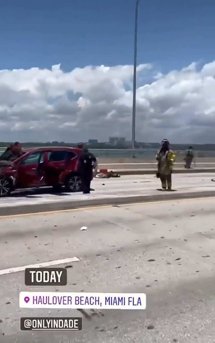 Miami: una avioneta se estrelló contra un puente