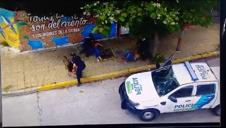 La detención de los jóvenes en Ensenada