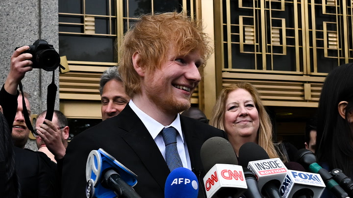 Ed Sheeran shares statement after Marvin Gaye copyright trial win
