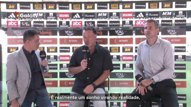 Gabriel Milito é apresentado no Atlético-MG: "Sonho virando realidade"