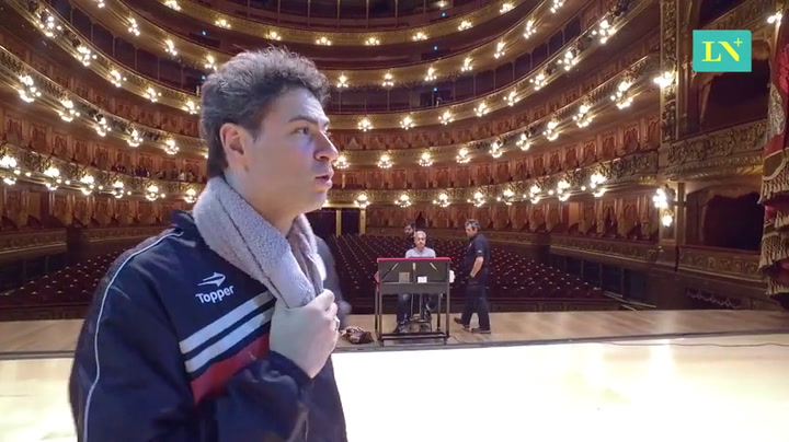 Iñaki Urlezaga recuerda sus inicios en el Teatro Colón