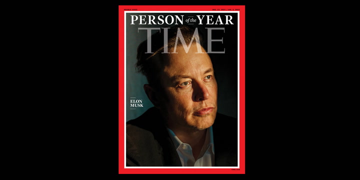 Elon Musk named Time's person of the year 2021