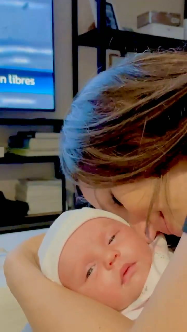Roberto García Moritán compartió el video más tierno de Pampita Ardohain y su beba Ana