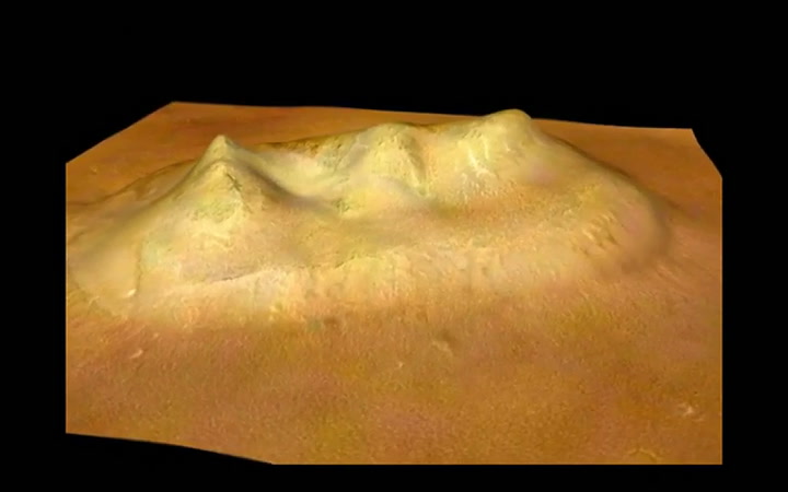 Las imágenes en 3D de la 'cara de Marte'