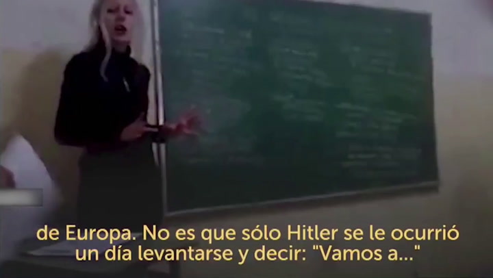 Mar del Plata: una profesora defendió a Hitler en plena clase - Fuente: Twitter