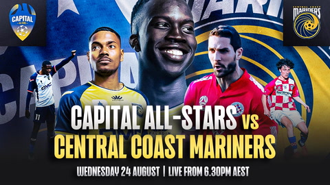 Capital Football NPL All-Stars v Central Coast Mariners