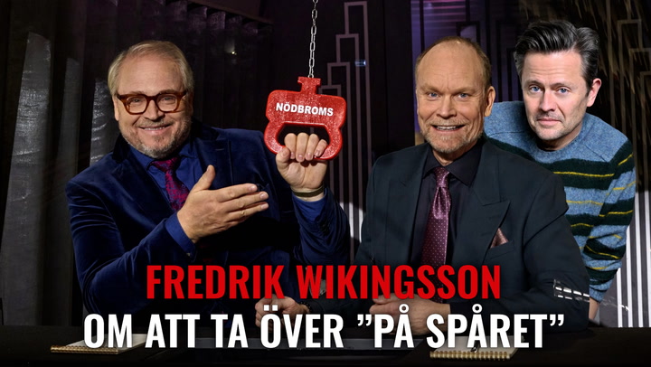 Fredrik Wikingssons besked om att ta över ”På spåret” – har bestämt sig