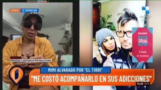 Mimi Alvarado, novia de El Tirri: "Padecí su alcoholismo durante cinco años"