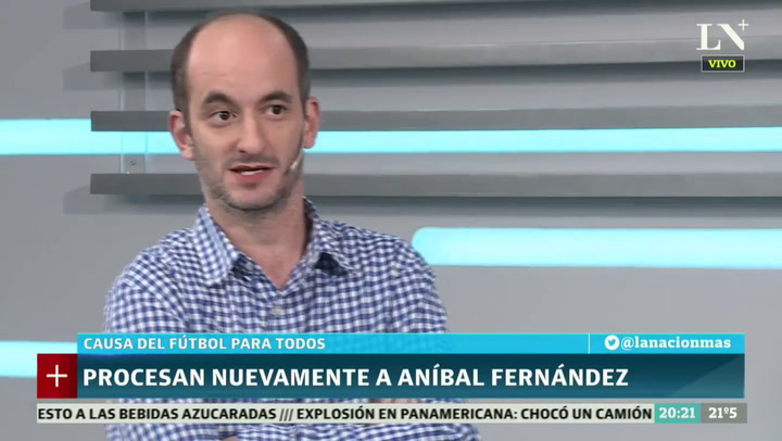 Procesan nuevamente a Aníbal Fernández por Fútbol Para Todos