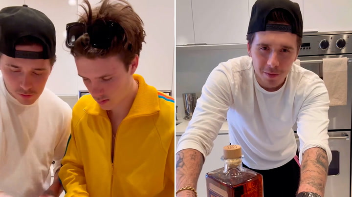 Brooklyn Beckham enlists brother Cruz as sous chef to make beef wellington