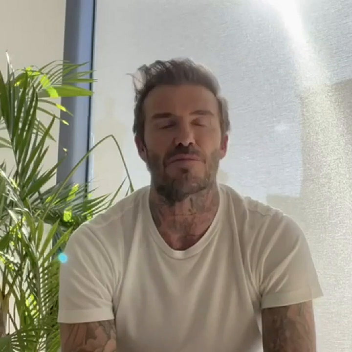 David Beckham invita a sus seguidores a donar a un hospital de Ucrania