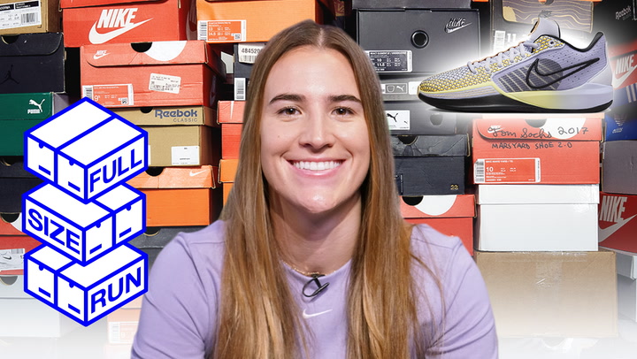 Sabrina Ionescu Reveals the Hidden Details on Her Nike Sneakers | Full Size Run
