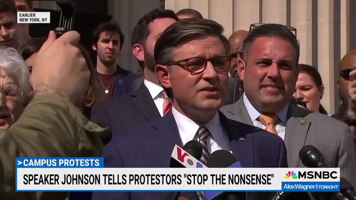 Omar: Johnson Went to Columbia to 'Stir Up' 'More Anger and Hate' and 'Endanger' 'Lives'