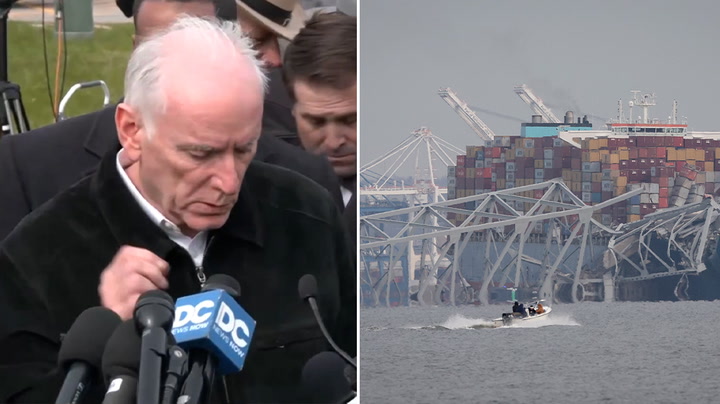 At least six people remain unaccounted for in aftermath of Baltimore bridge collapse