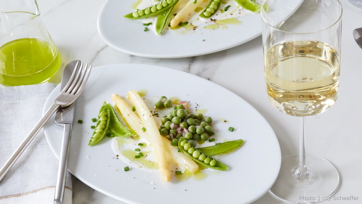 A Perfect Match: White Asparagus with Sauvignon Blanc