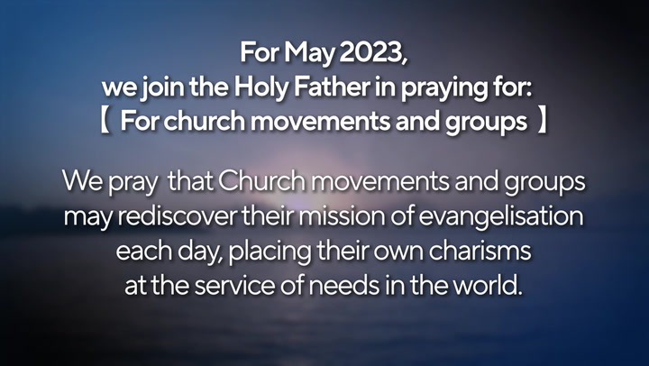 May 2023 - For church movements and groups