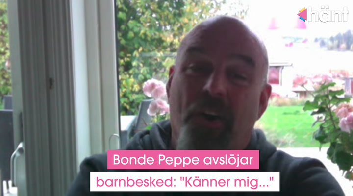 Bonde Peppes nya barnbesked: "Känner mig..."