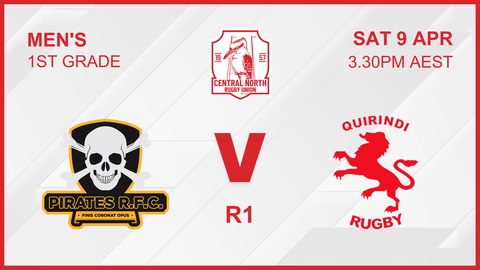 9 April - Central North Rugby Union - Round 1 - Pirates v Quirindi
