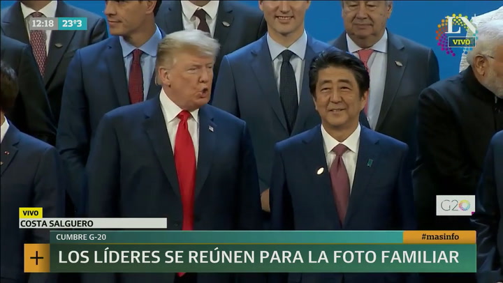 Cumbre del G20: así se armó la foto familiar de líderes