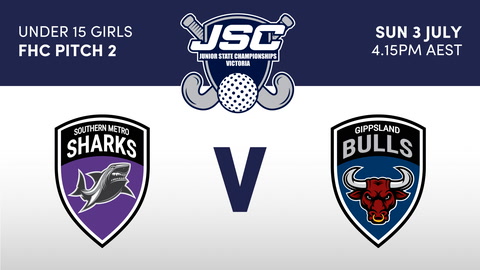 3 July - Hockey Vic Jsc - Fc2 - Sharks V Bulls
