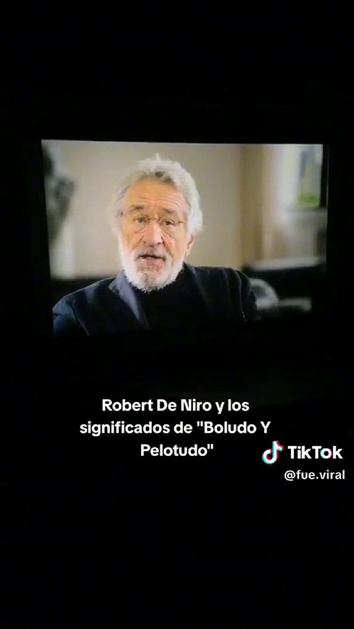 Robert De Niro explicó el concepto de los insultos argentinos