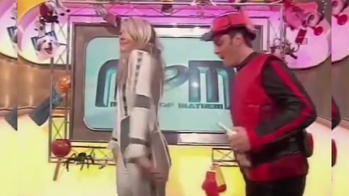 Old Ministry Of Mayhem clip captures Holly Willoughby being slapped on the bum during live TV