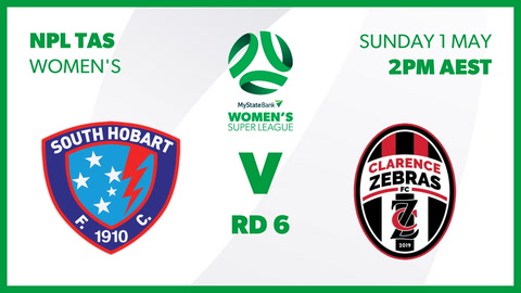 South Hobart FC - TAS Women's v Clarence Zebras FC - Tas Women's