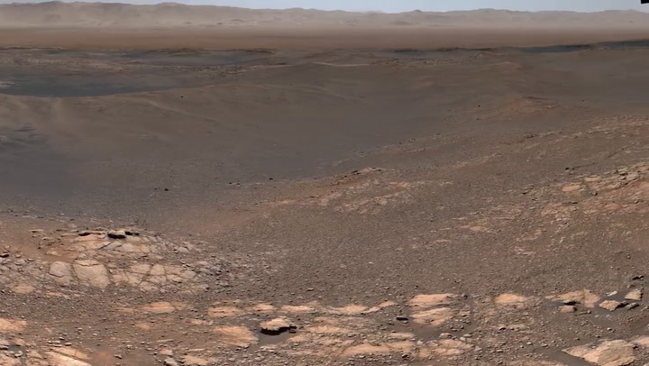 La NASA sacó la foto panorámica de mayor resolución de la superficie de Marte - Fuente: Youtube