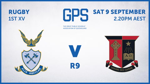 09 September - GPS QLD Rugby - R9 - ACGS v GT