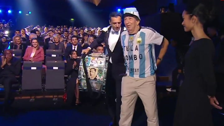 La hinchada argentina se hizo con el FIFA Fan Award