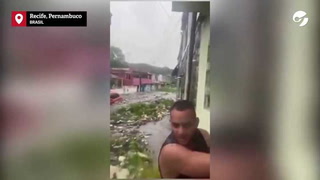 Inundaciones, derrumbes y más de 30 muertos en Brasil