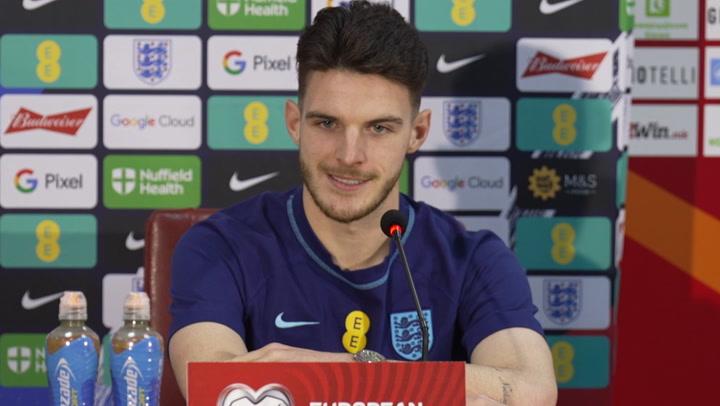 Declan Rice tells reporters what he thinks of VAR issue