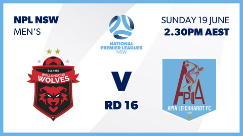 Wollongong Wolves FC First Grade v APIA Leichhardt FC First Grade