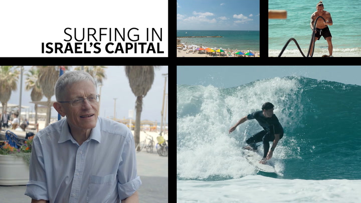 Simon Calder explores surfing and sunbreaks in beautiful, beachy Tel Aviv