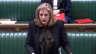 Penny Mordaunt claims Hoyle is victim of ‘weak and fickle’ Starmer