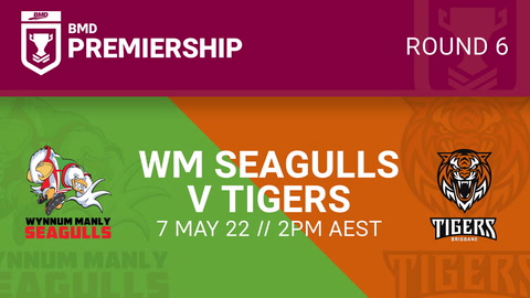 Wynnum Manly Seagulls - QWRL v Brisbane Tigers Womens