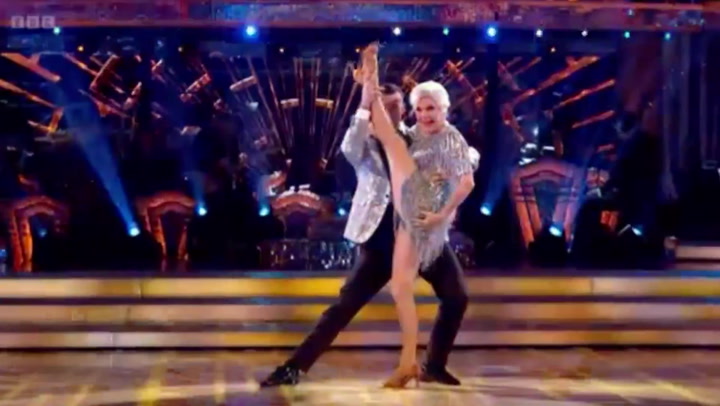 ‘Jaw-dropping’ Angela Rippon wows Strictly audience with incredible high kick as Craig Revell-Horwood moved to tears