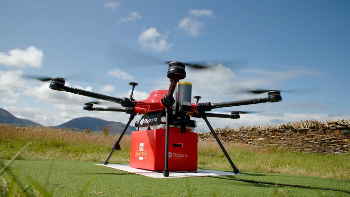 UK’s first drone delivery service launched by Royal Mail in Orkney