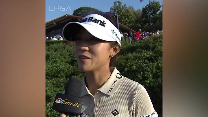 Professional golfer Lydia Ko talks about competing with her period during game