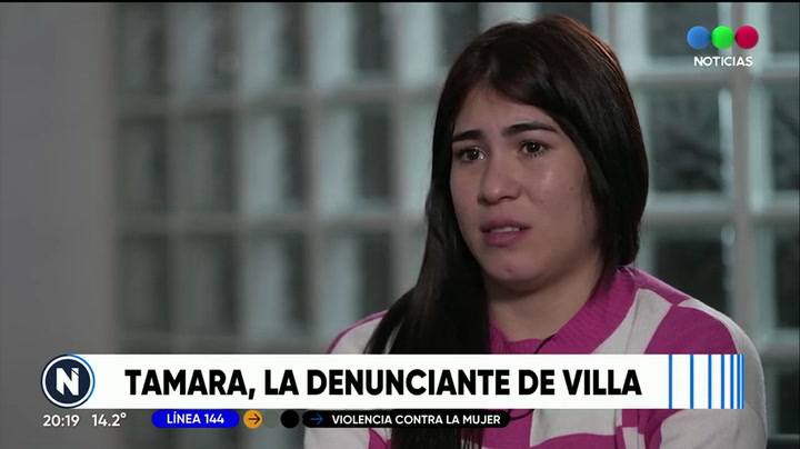 Tamara la denunciante de Villa: 'Asumí que me había violado'