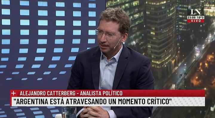 Alejandro Catterberg: “Cristina Kirchner, con su carta, adelantó su voto ‘no positivo’”