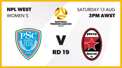 Perth SC v Perth RedStar FC - WA Women