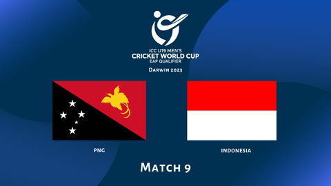 15 June - 2023 ICC U19s EAST ASIA PACIFIC WORLD CUP QUALIFIER - PNG v Indonesia