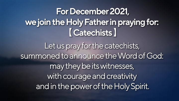December 2021 - Catechists