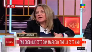 Marcela Feudale se cruzó con Estefi Berardi