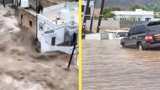 Deadly flash flooding tears through Oman