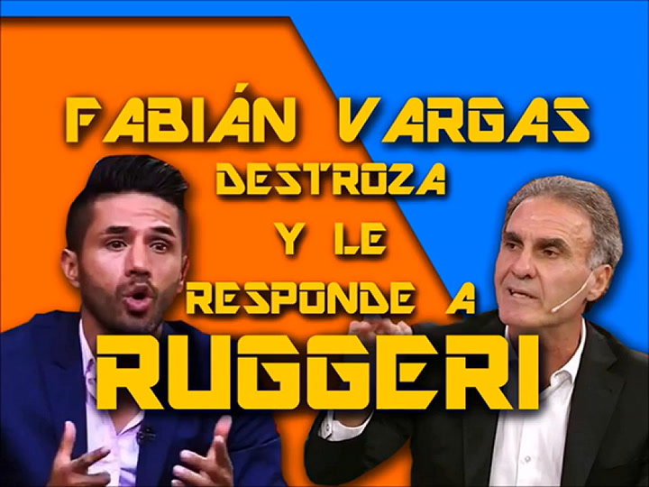 Fabián Vargas arremetió contra Ruggeri por sus críticas a Riquelme: 'No es un faro moral'