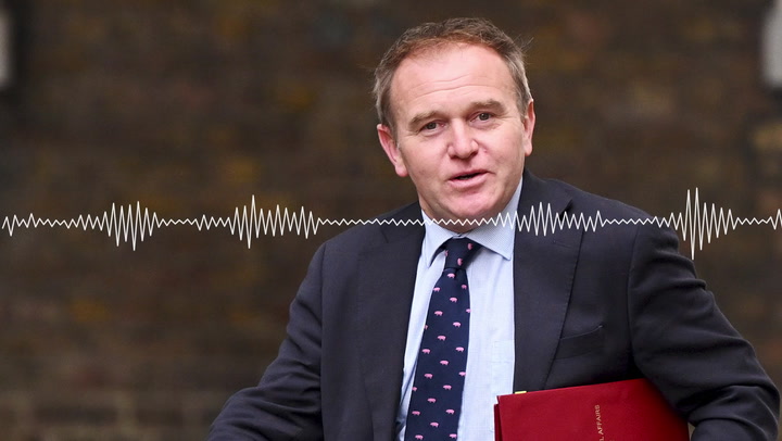 George Eustice defends sewage dumping as 'water with soil in it'